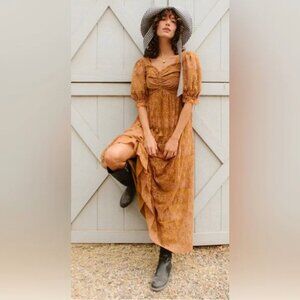 Ivy City Co - Honey Dress - Brown Lace